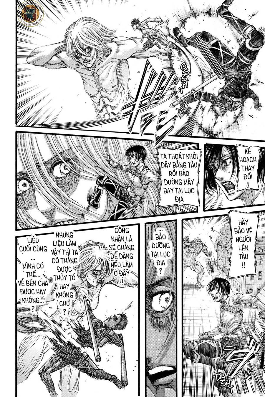 Read Đại Chiến Người Khổng Lồ VI Manga Online