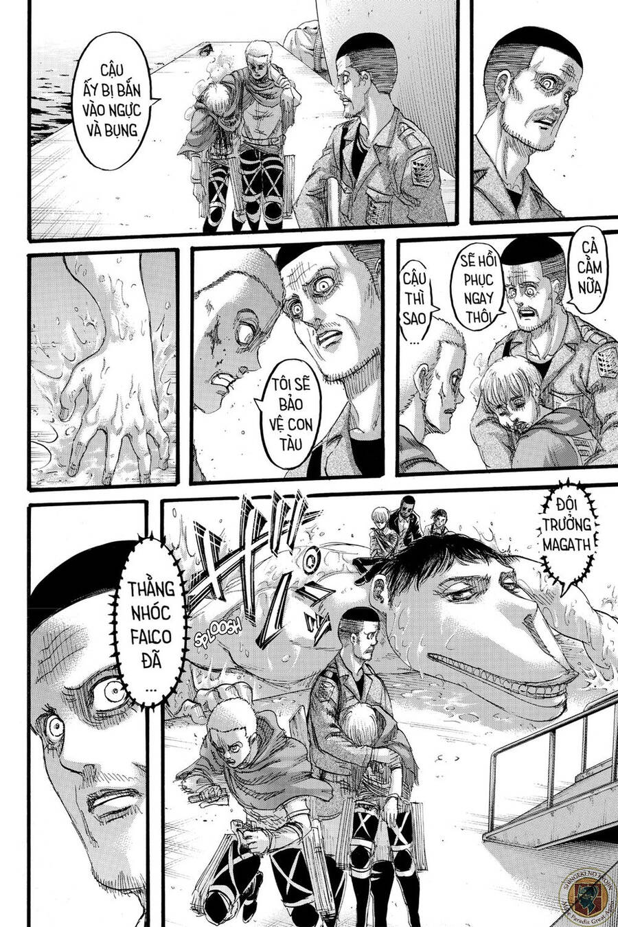 Read Đại Chiến Người Khổng Lồ VI Manga Online