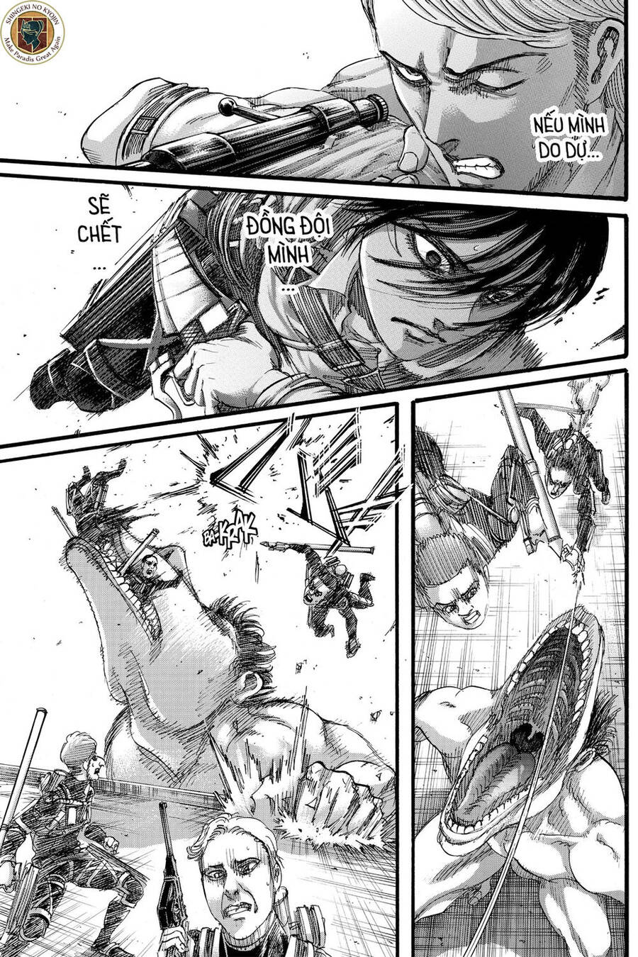 Read Đại Chiến Người Khổng Lồ VI Manga Online