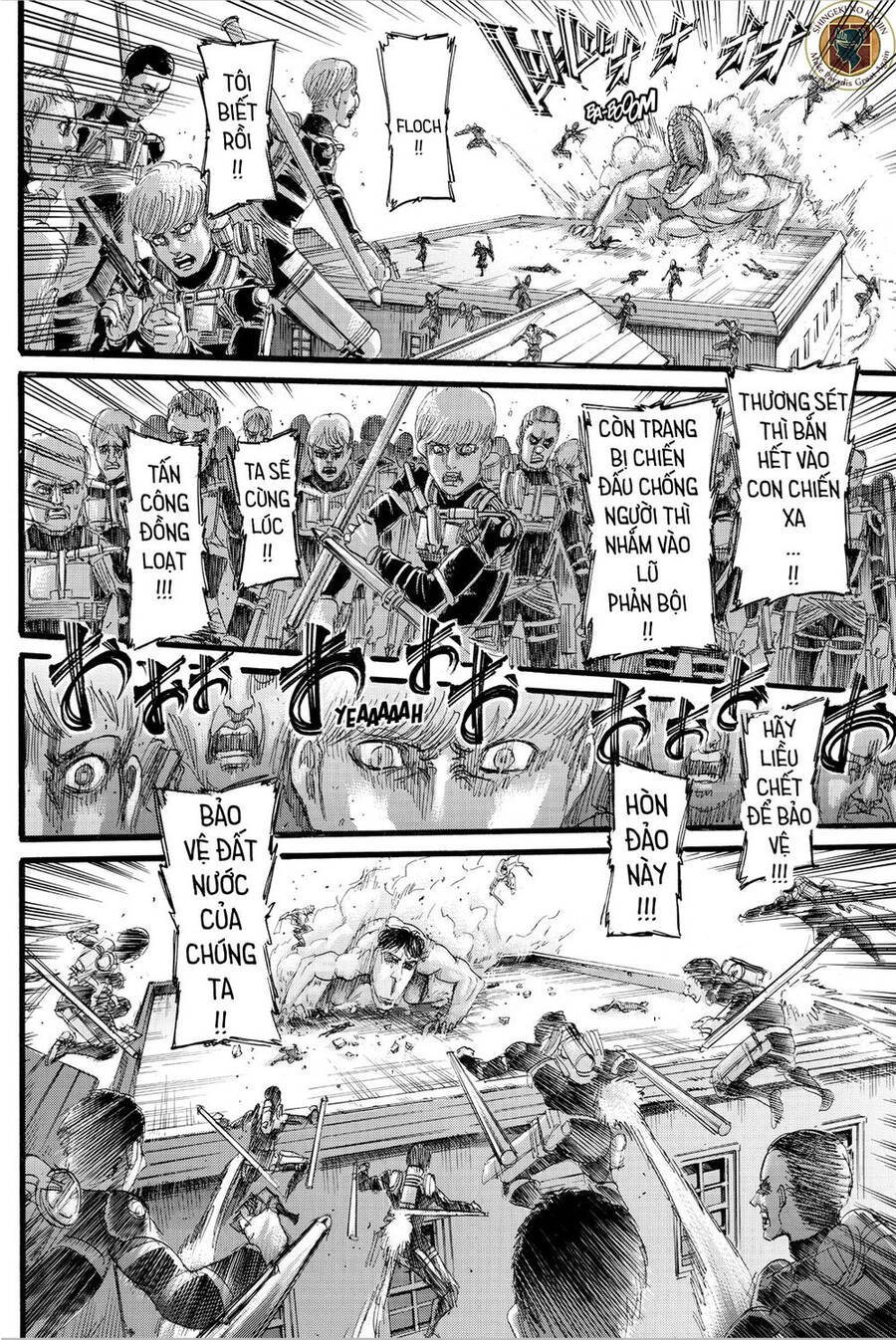 Read Đại Chiến Người Khổng Lồ VI Manga Online