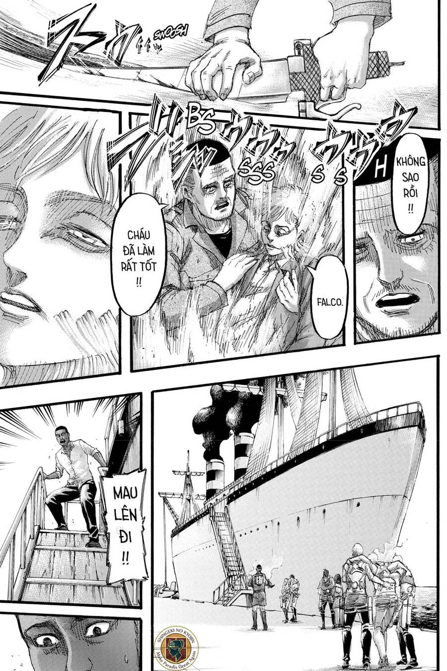 Read Đại Chiến Người Khổng Lồ VI Manga Online