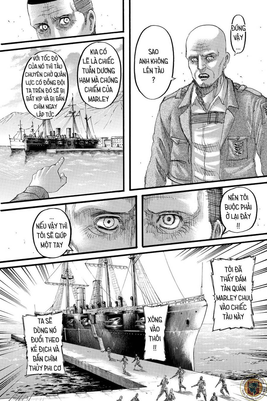 Read Đại Chiến Người Khổng Lồ VI Manga Online