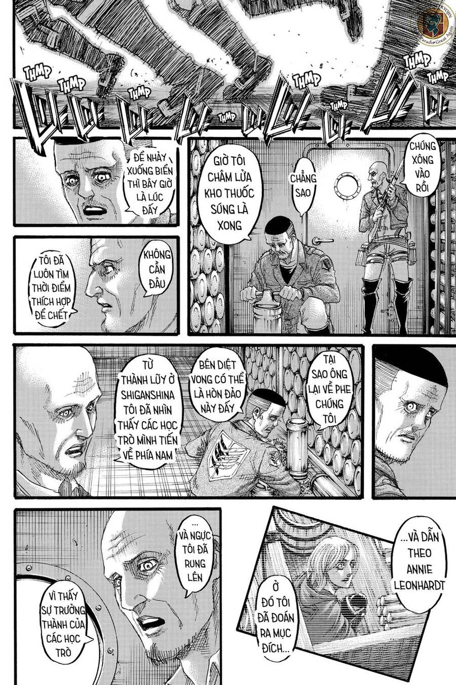 Read Đại Chiến Người Khổng Lồ VI Manga Online