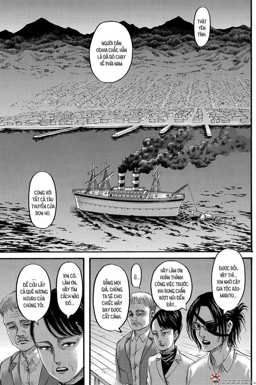 Read Đại Chiến Người Khổng Lồ VI Manga Online