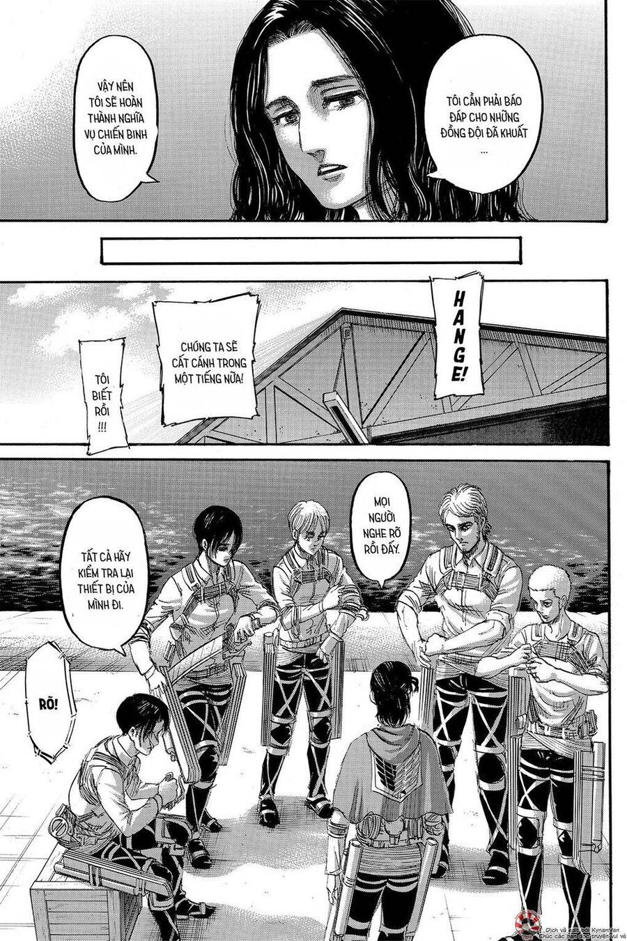 Read Đại Chiến Người Khổng Lồ VI Manga Online