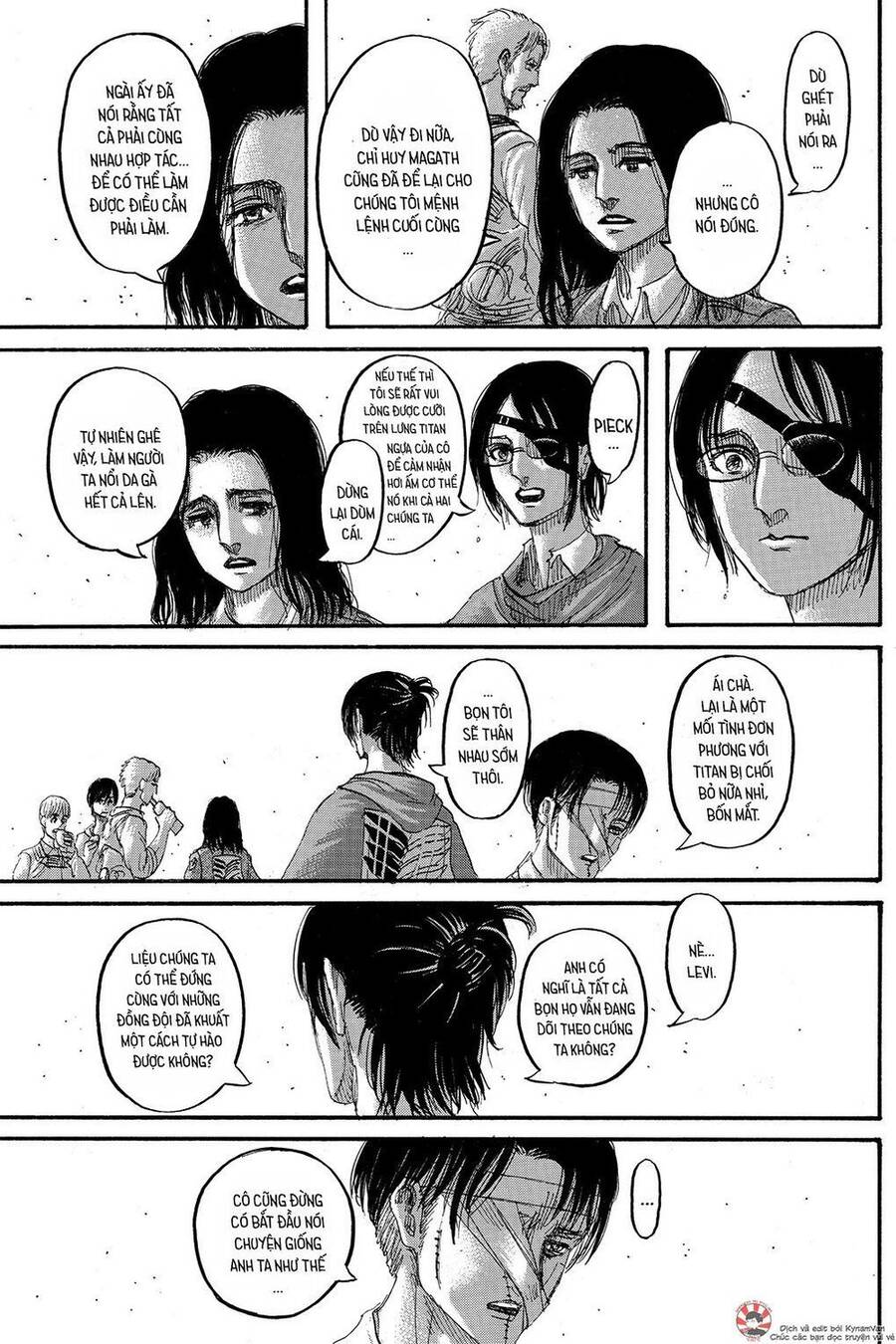 Read Đại Chiến Người Khổng Lồ VI Manga Online