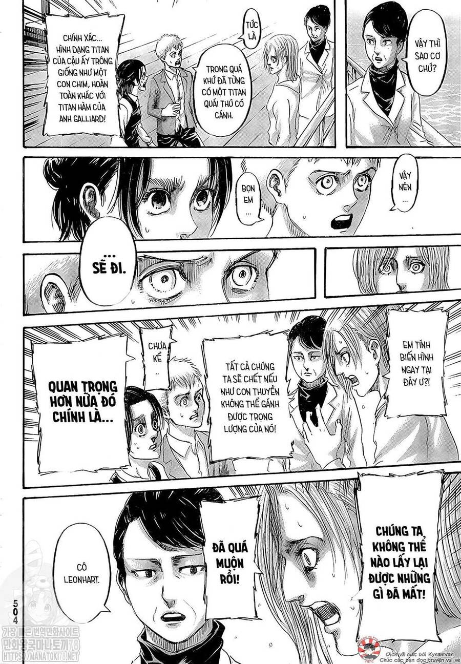 Read Đại Chiến Người Khổng Lồ VI Manga Online