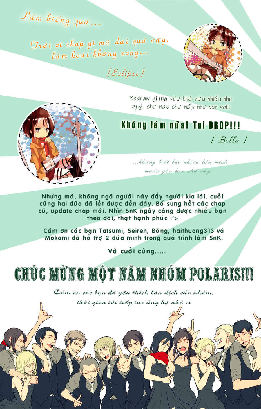 Read Đại Chiến Người Khổng Lồ VI Manga Online