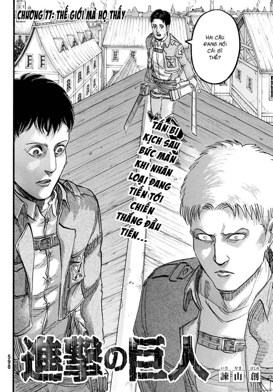 Read Đại Chiến Người Khổng Lồ VI Manga Online