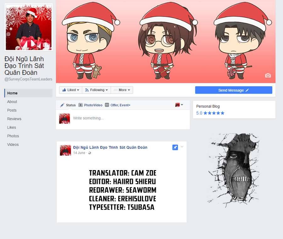 Read Đại Chiến Người Khổng Lồ VI Manga Online