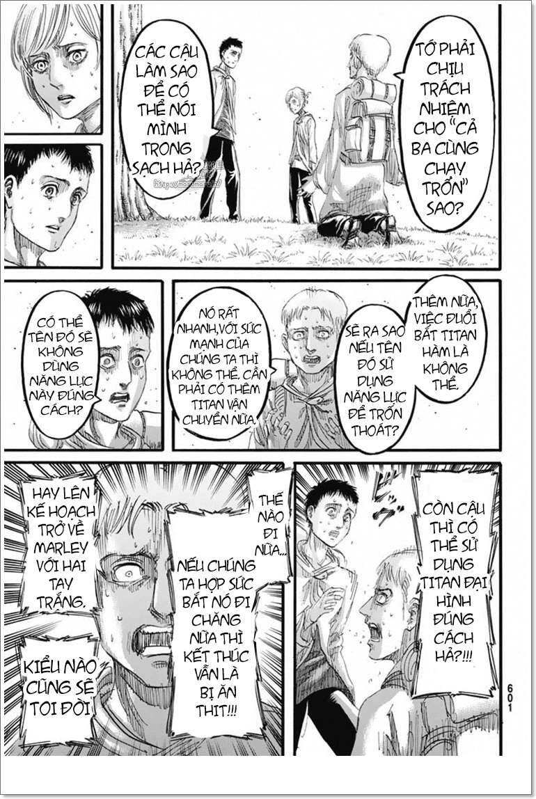 Read Đại Chiến Người Khổng Lồ VI Manga Online