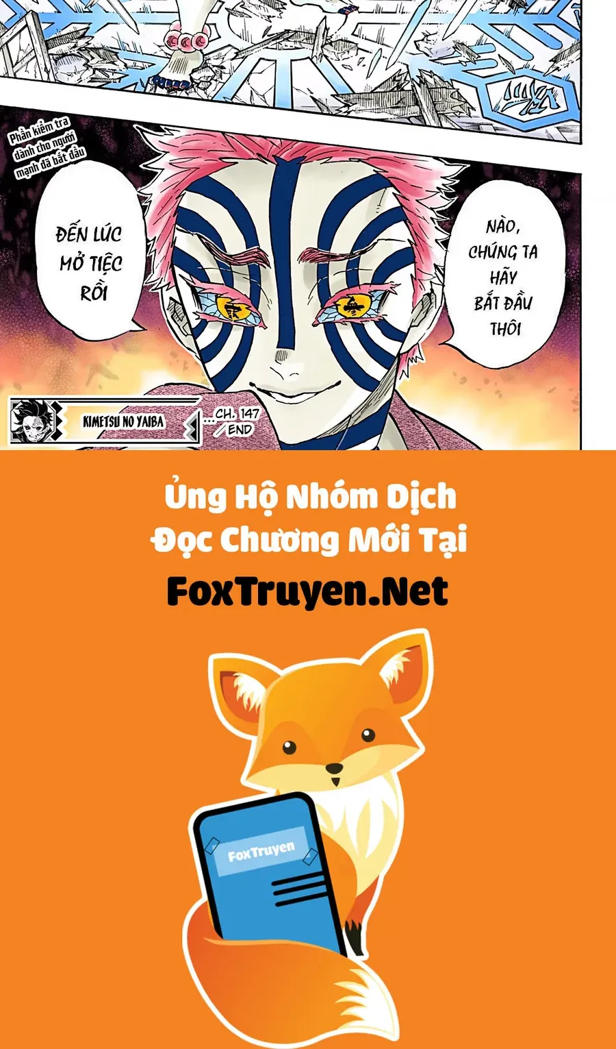 Read Thanh Gươm Diệt Quỷ Truyện Màu VI Manga Online