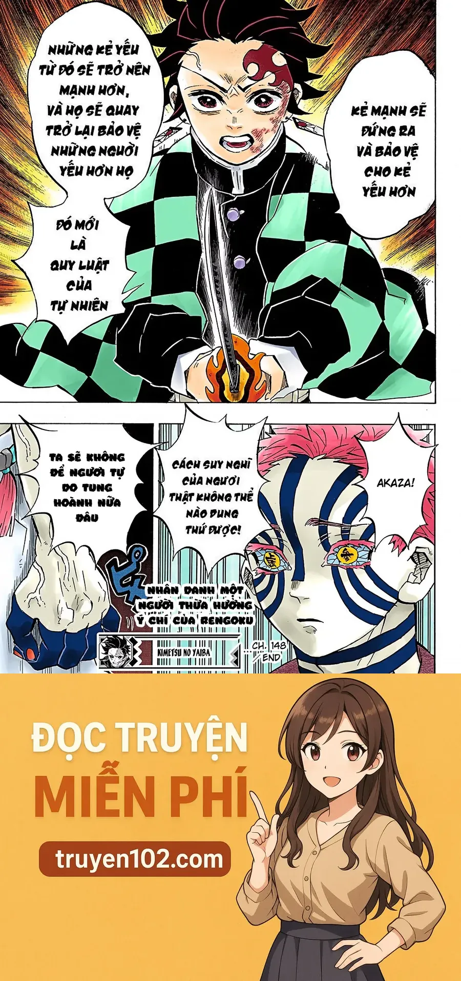 Read Thanh Gươm Diệt Quỷ Truyện Màu VI Manga Online