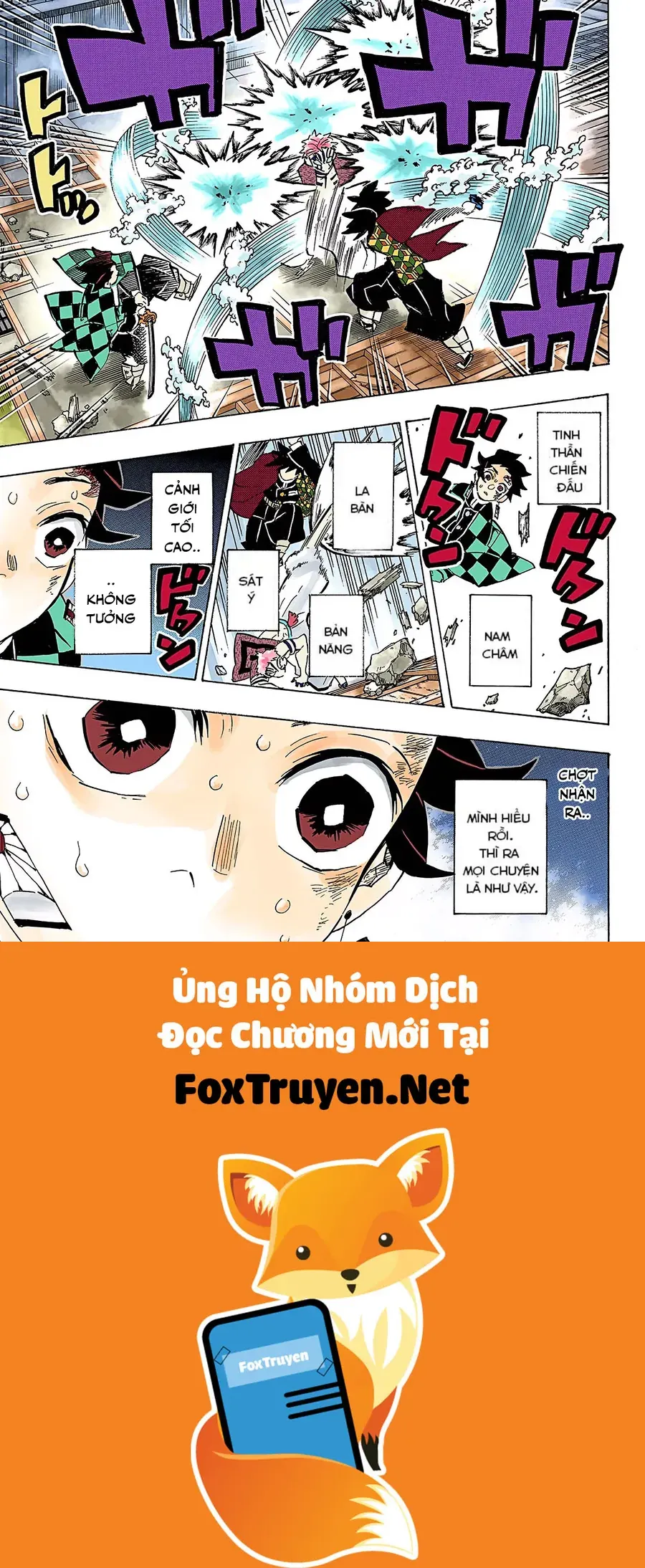 Read Thanh Gươm Diệt Quỷ Truyện Màu VI Manga Online