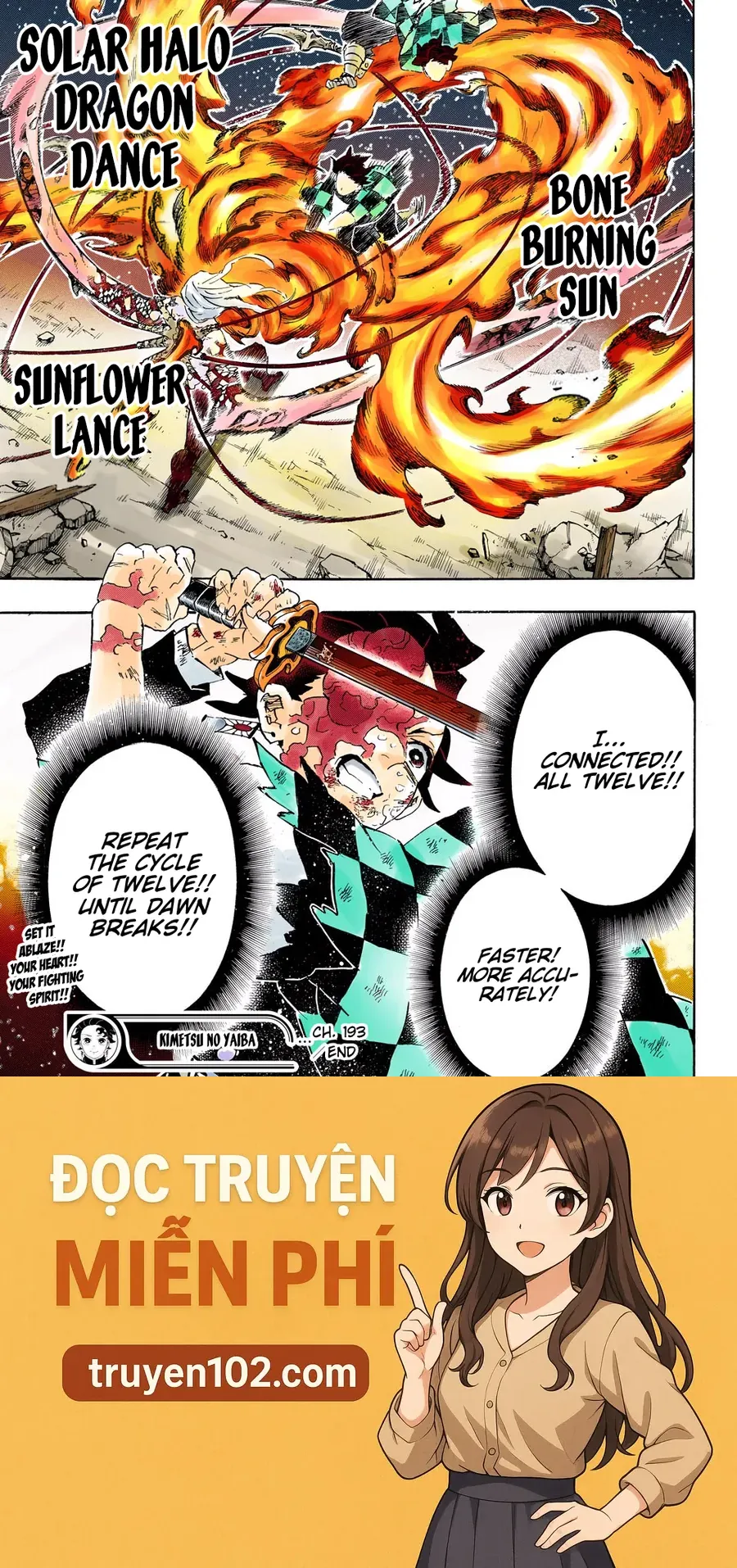 Read Thanh Gươm Diệt Quỷ Truyện Màu VI Manga Online